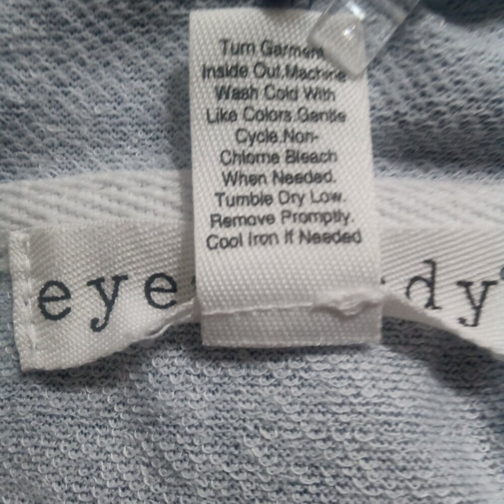 Eye Candy Women's Hoodie Size XL Zip Up Metal Happy Unicorns Ice Cream - Picture 3 of 5